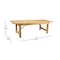 Flash Furniture Rectangle 40 in W, 96 in L, 30 in H, Pine Wood, Pinus Glabra, Steel, Light Natural XA-F-96X40-LN-GG - alternate 3
